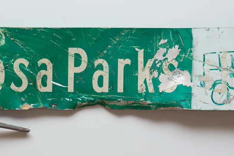 Rosa Park Sign