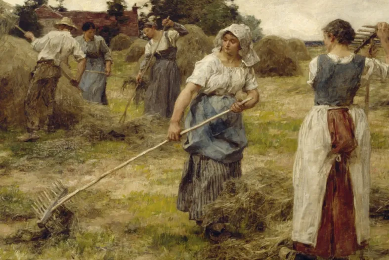 People on a farm ranking