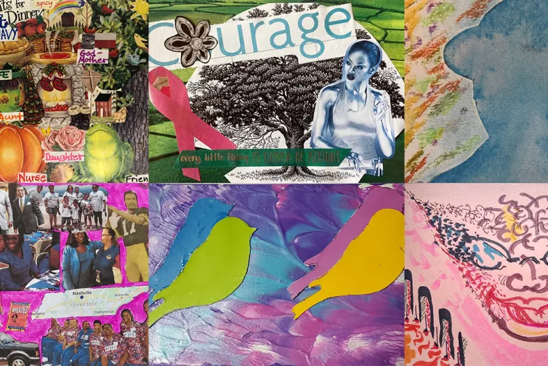 Community group collage