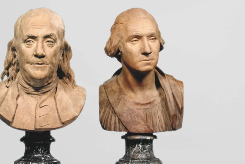  Jean-Antoine Houdon sculptures