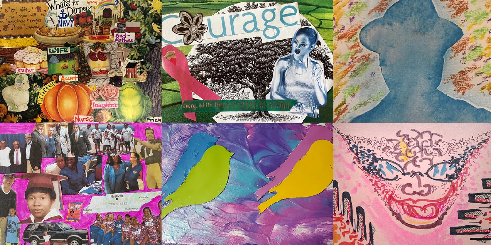 Community group collage