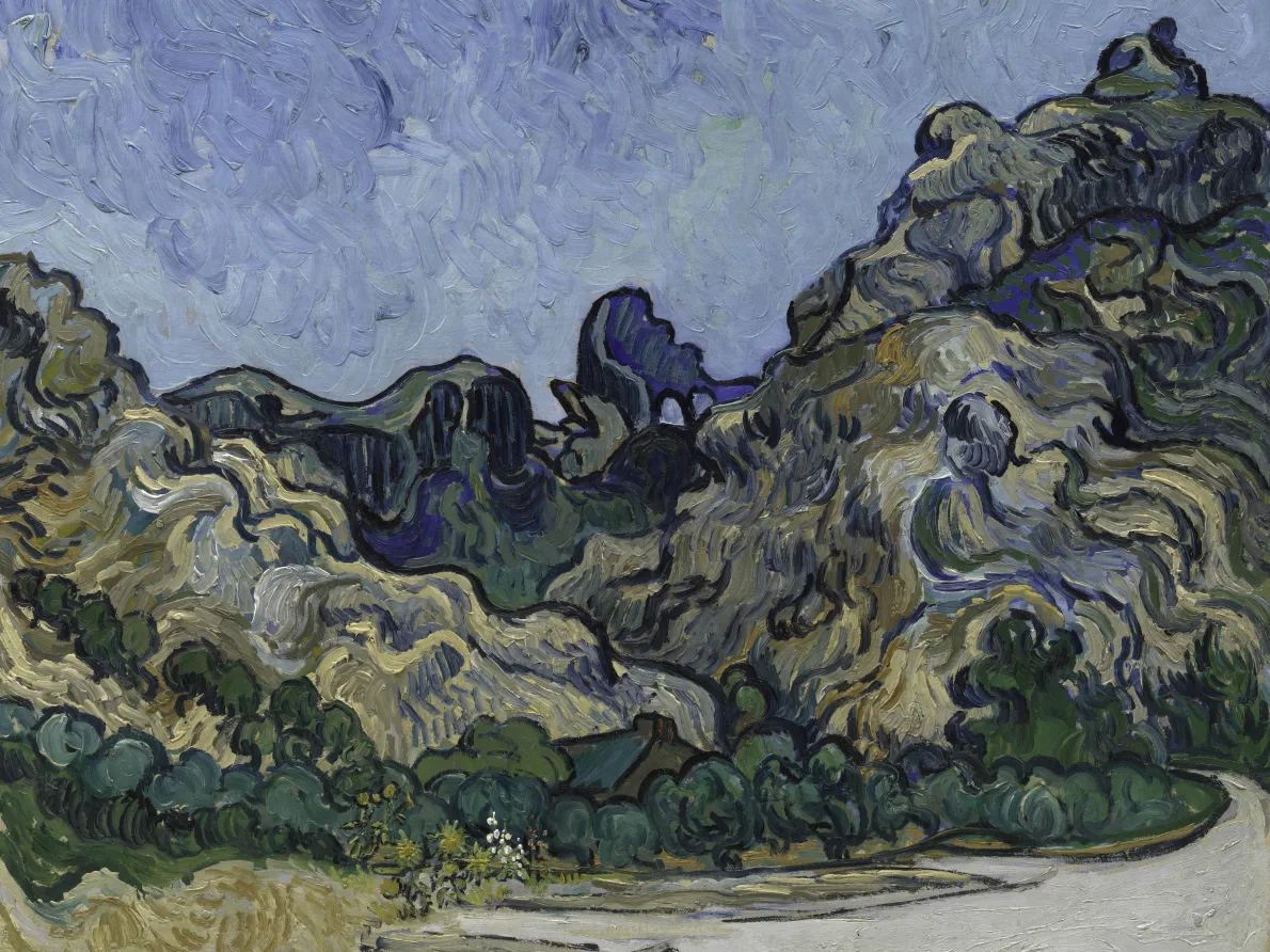 Mountains at Saint-Rémy